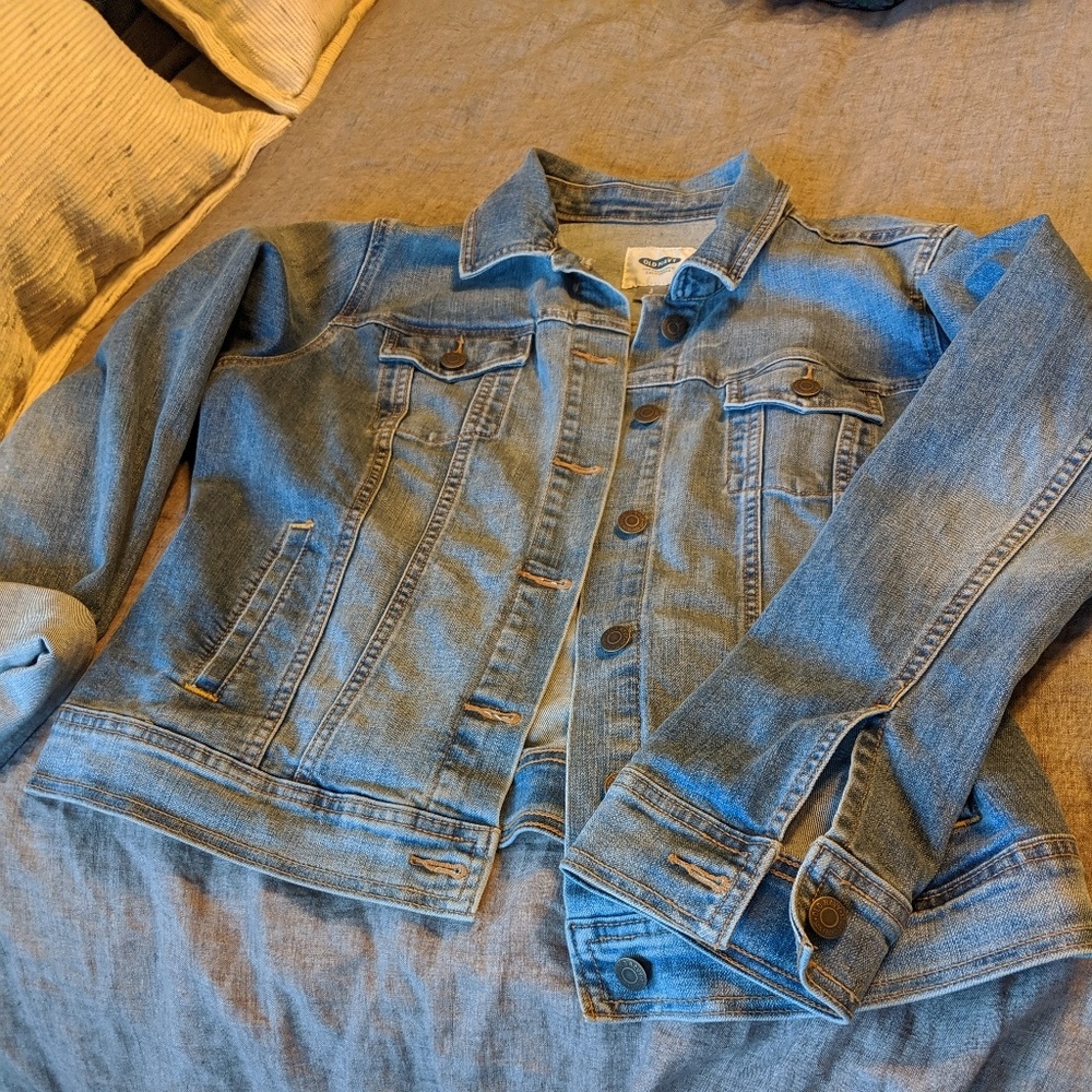 Denim jacket. Like new